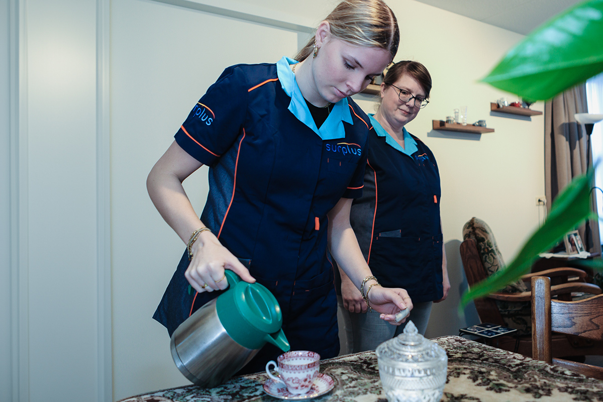 Fenna werkt flexibel in de zorg